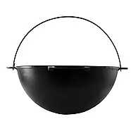 Казан азіатський з чавунною кришкою-сковородою гриль, фото 4