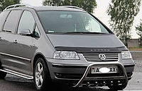 Дефлектор капота на Volkswagen Sharan 2 2000-2010 мухобойка