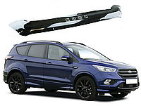 Дефлектор капота на Ford Kuga 2016-2019 мухобойка