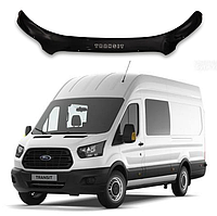 Дефлектор капота на Ford Transit 2014-2023 мухобойка