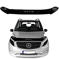 Дефлектор капота на Mercedes Vito III (W447) 2014-2023 AV-Tuning мухобойка