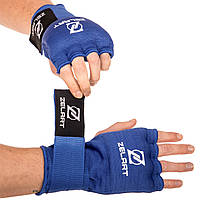 Боксерские перчатки-бинты внутренние бинты для бокса Zelart синие BO-3867: Gsport
