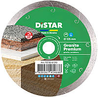 Круг алмазный 125x1.5x22.23мм 1A1R Granite Premium DISTAR