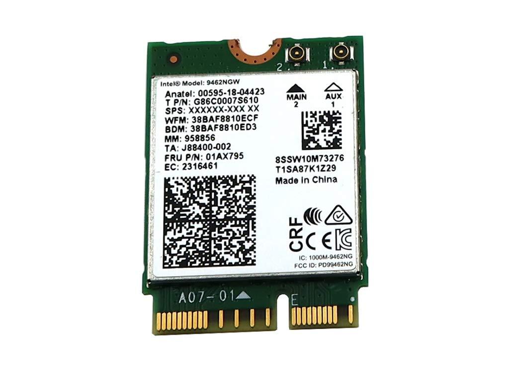Wi-fi+BT модуль M.2 Intel 9462NGW (01AX795 J88400-004 J88400-006) 802.11a/b/g/n/ac 2,4GHz/5GHz! б/в