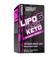NUTREX RESEARCH LIPO 6 BLACK KETO - (60 КАПС)