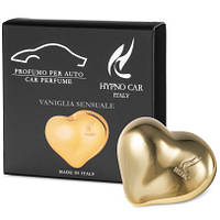 Автомобільний ароматизатор "Hypno Casa" Prima кліпса серце "VANIGLIA SENSUALE"