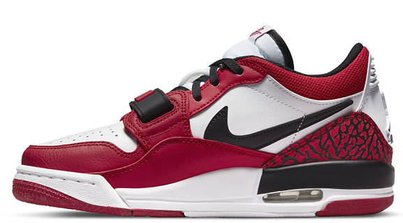 Nike Air Jordan レガシー 312 Low ホワイト/レッド Кросівки Nike Air Jordan Legacy 312 Low (white & red