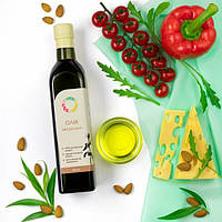 Мигдальна олія холодного віджиму (сиродавлена) нерафінована – вітаміни та Омега-кислоти