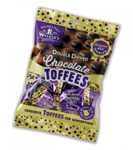 Іриски Walker's Nonsuch Double Dipped Chocolate Toffees 135g