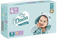 Подгузники Dada extra soft Польша 4 (7-16кг) 48шт