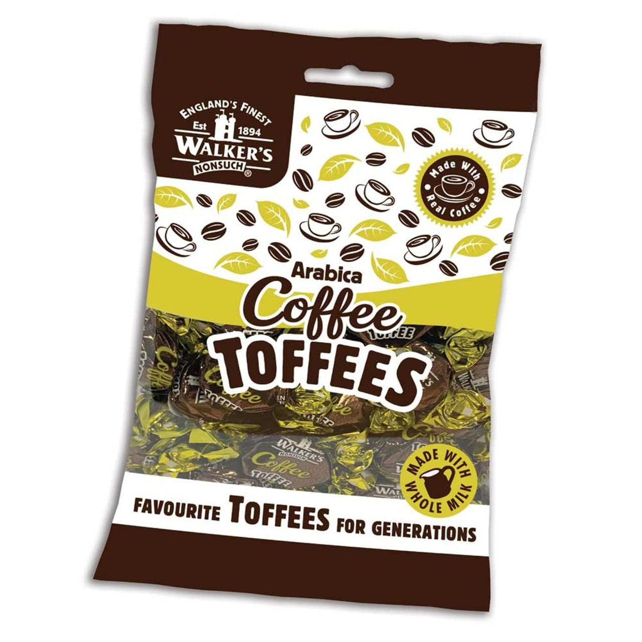 Іриски Walker's Nonsuch Arabica Coffee Toffees 150g