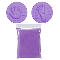 Композитная глина для создания отпечатка ручки и ножки малыша Фиолетовый