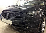 Вії інфініті Фх 35 (накладки на передні фари Infiniti Fx35), фото 8