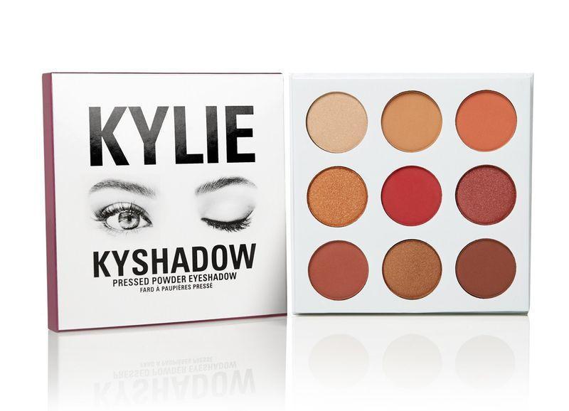 Тіні kyshadow the burgundy palette, палітра тіней на 9 відтінків