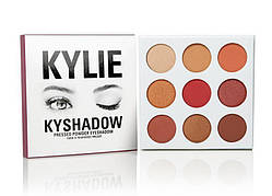 Тіні kyshadow the burgundy palette, палітра тіней на 9 відтінків