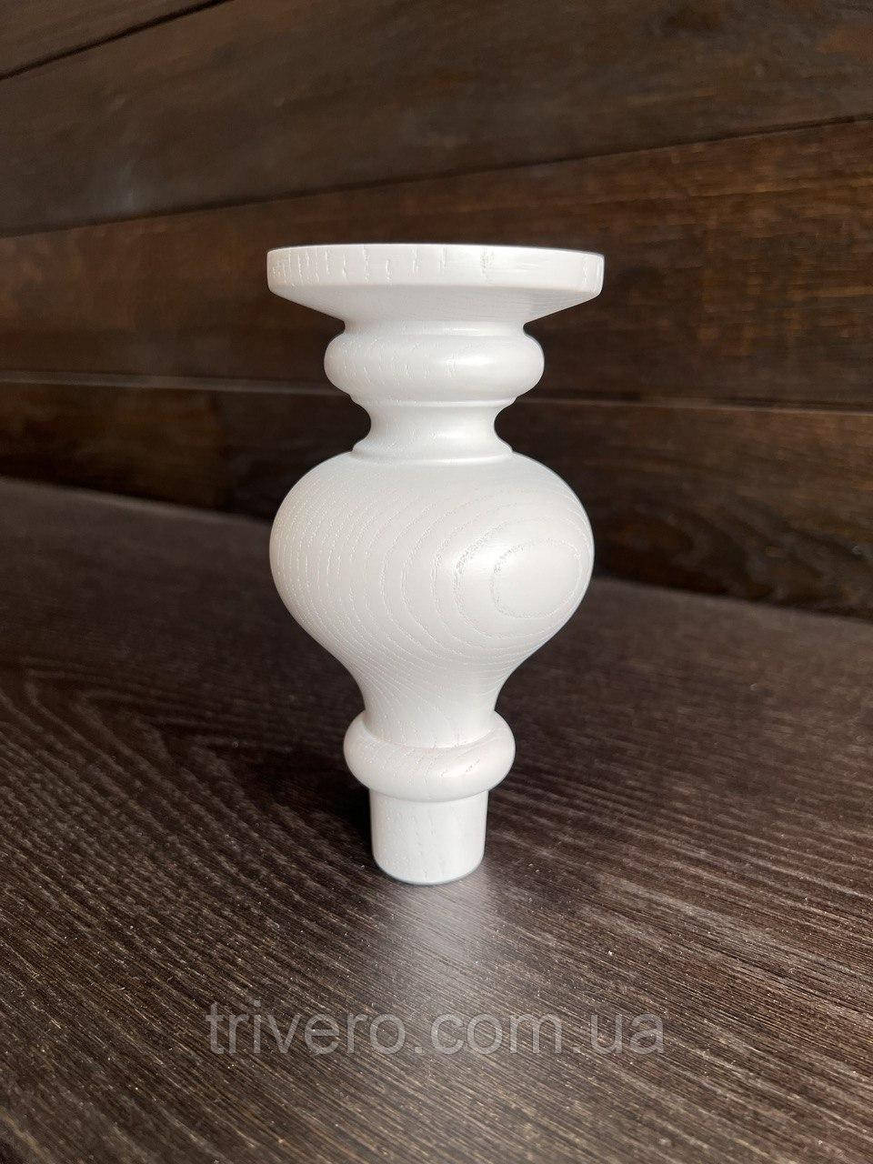 Меблеві ніжки і опори для банкетки з дерева H.150 D.80 / Ніжка-75, фото 1