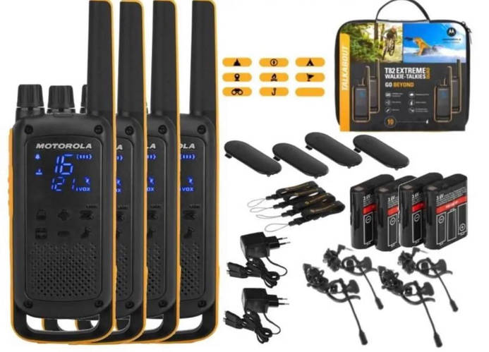 Рація Motorola Talkabout T82 Extreme Quad Pack (ID#1921261571), цена ...