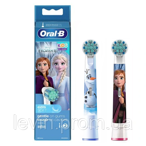 Насадки для електричної зубної щітки Oral-B Stages Kids Frozen 2 дитячі змінні насадки щітка орал би кідс