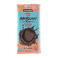 Черный шоколад с морской солью Feastables MrBeast Sea Salt Dark Chocolate Bar 60g