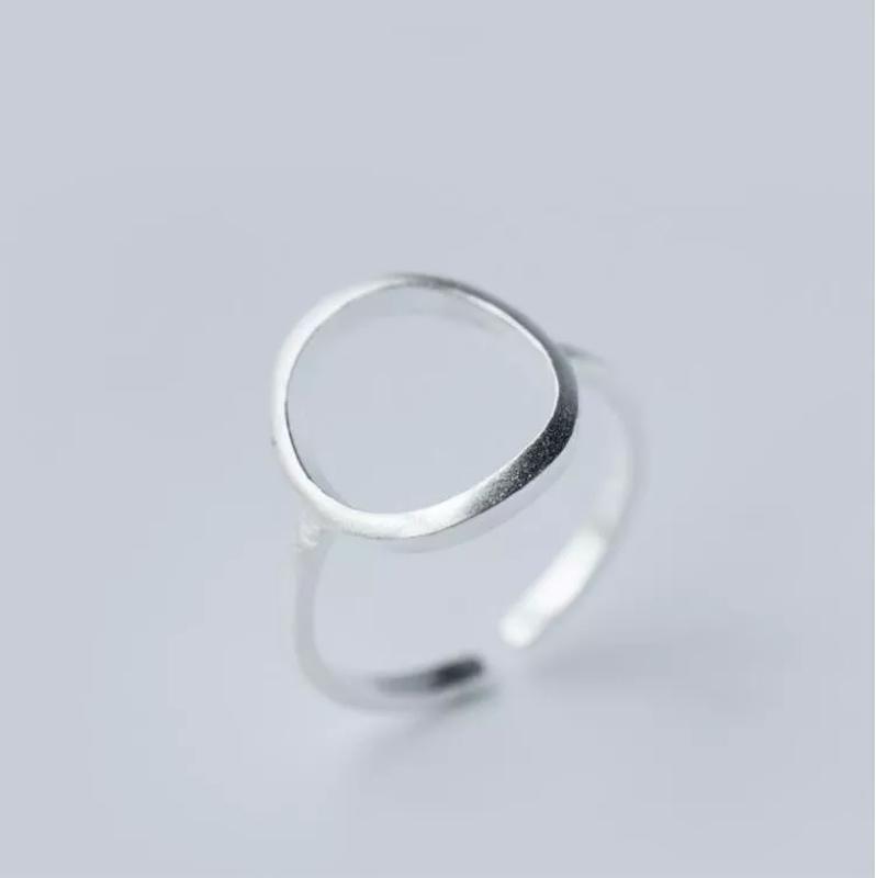 Кільце срібло 925 покриття колечко мінімалізм