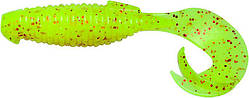 Силікон Keitech Flapper Grub 4 pal#01 chartreuseredflake