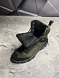 Берці Демісезонні Чоловічі Армейські (ЗСУ) Хакі Черевики Тактичні Осінь, фото 3