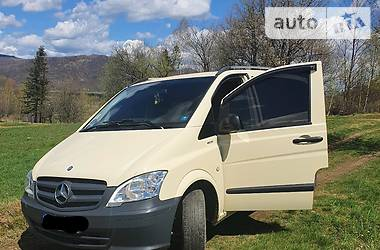 Дефлектори вікон Mercedes Vito II 2003-2018 (скотч) AV-Tuning. Вітровики на Mercedes Vito II