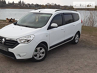 Дефлекторы окон на скотче Renault Lodgy 2012 - 2014 ветровики на авто 4 штуки