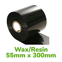 Фарбуюча стрічка рібон WAX/Resin RF43 55mm x 300m
