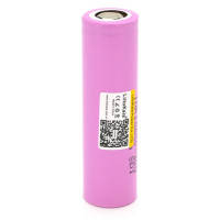 Аккумулятор 18650 Li-Ion 3000mah (2900-3100mah), 27A, 3.7V (2.5-4.25V), pink, PVC Liitokala (Lii-30Q)