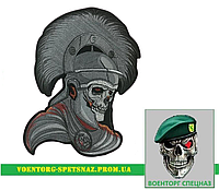 Шеврон патч "Скелет Центурион римского легиона" (morale patch) сделаем любой шеврон!