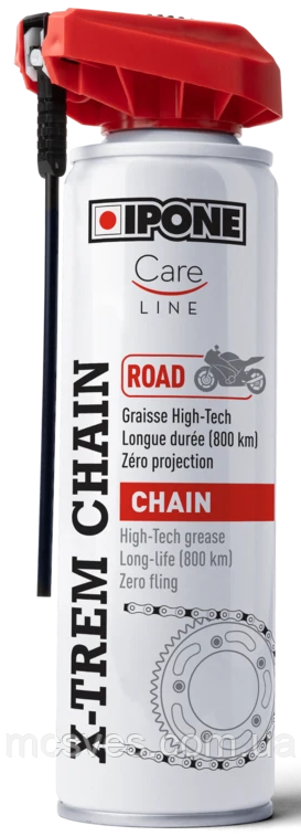 Спрей смазка цепи Ipone X-Trem Chain Road, 250 мл