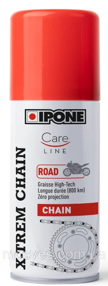Спрей смазка цепи Ipone X-Trem Chain Road, 100 мл