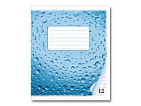 Зошит 12 аркушів коса лінія Бріск ТВ-50, 220603