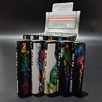 Зажигалка пьезо 3X Lighters Kai Fa, турбо, багаторазова 3X-110RBW