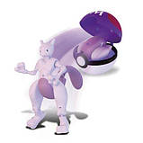 Іграшка Покемон-трансформер М'юту з Покеболом, 12 см, фото 3