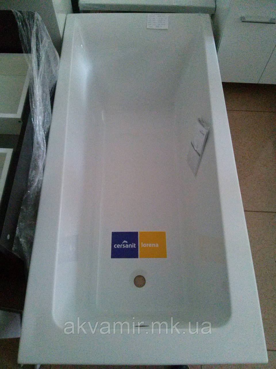 Ванна акрилова Cersanit Lorena 170 X 70 з ніжками, фото 1