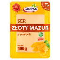 Сир Злотий Мазур Zloty Mazur нарізка 400g