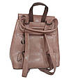 Рюкзак-сумка молодіжний дві пряжки для навчання міста Valen Frank рожевий W1725, фото 5