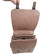 Рюкзак-сумка молодіжний дві пряжки для навчання міста Valen Frank рожевий W1725, фото 6