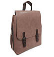 Рюкзак-сумка молодіжний дві пряжки для навчання міста Valen Frank рожевий W1725, фото 3