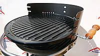 Гриль барбекю круглый чугунный мангал эмалированный GRILL ROUND Ø 400 маленький