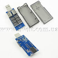 USB-тестер навантаження подвійний LED-дисплей, фото 6