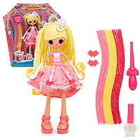 Lalaloopsy Girls Cinder Slippers 537281 Кукла Лалалупси Разноцветные пряди Золушка