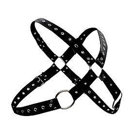 Портупея чоловіча еротична Art of Sex — Arcady, Чорний L-2XL