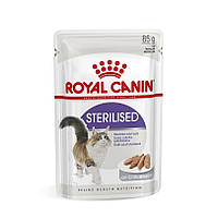 Royal Canin Sterilised Loaf 85 г паучи для котов Роял Канин Стерилайзд Паштет