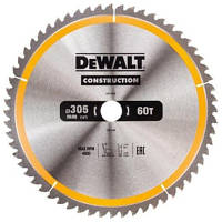 Диск пильный DeWALT СONSTRUCTION ,305 х 30 мм, 60 z, АТВ, 5 град (DT1960) - Вища Якість та Гарантія!