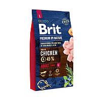 Brit Premium Adult L Chicken 15 кг / Брит Преміум Едалт Л Курка 15 кг — корм для собак (121404-12)