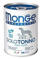 Влажный корм для собак Monge Monoprotein Tuna 400 г (148812-12)