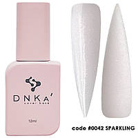 База камуфлювальна для нігтів DNKa Cover Base No0042 Sparkling, 12 мл